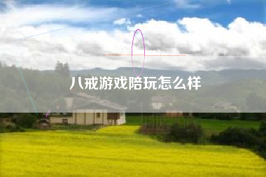 八戒游戏陪玩怎么样