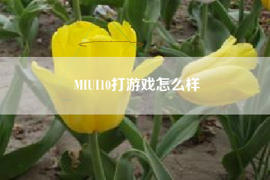 MIUI10打游戏怎么样