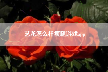 艺龙怎么样瘦腿游戏app