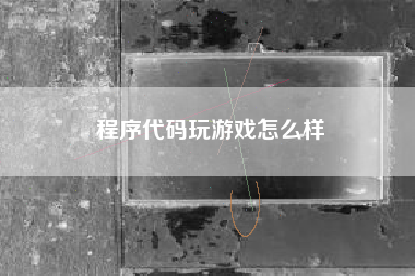 程序代码玩游戏怎么样