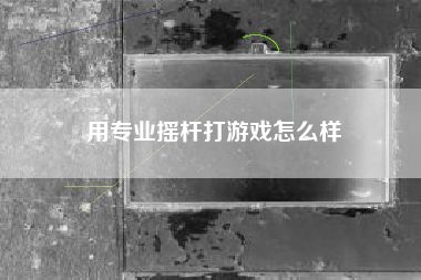 用专业摇杆打游戏怎么样