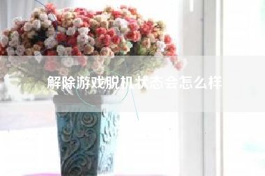 解除游戏脱机状态会怎么样