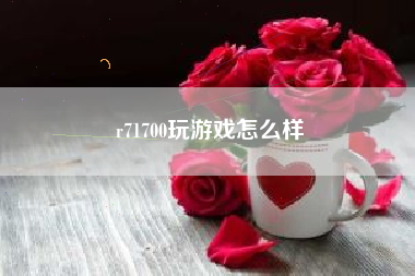 r71700玩游戏怎么样