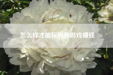 怎么样才能玩崽崽游戏赚钱