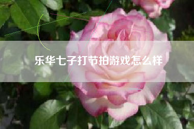 乐华七子打节拍游戏怎么样