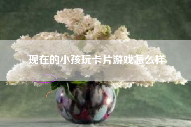 现在的小孩玩卡片游戏怎么样