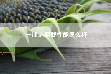 一加aec游戏性能怎么样