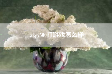 akgy500打游戏怎么样