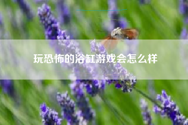 玩恐怖的浴缸游戏会怎么样