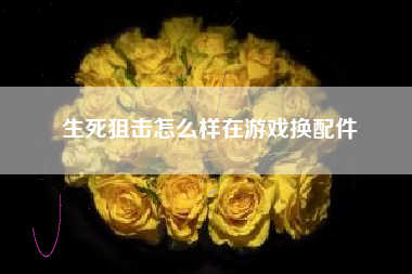 生死狙击怎么样在游戏换配件