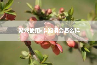 游戏使用n卡滤镜会怎么样