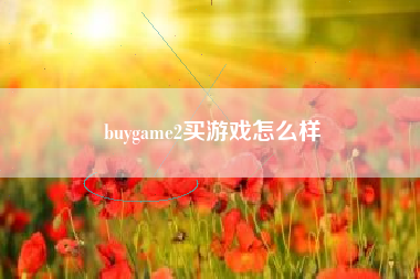 buygame2买游戏怎么样