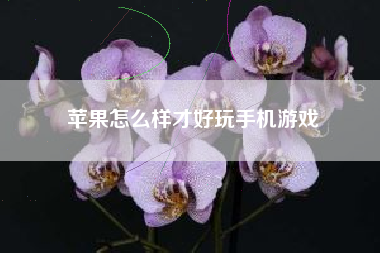 苹果怎么样才好玩手机游戏