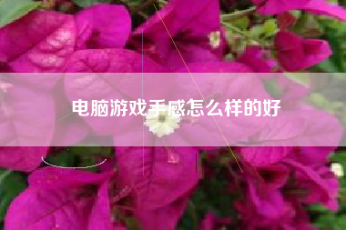 电脑游戏手感怎么样的好