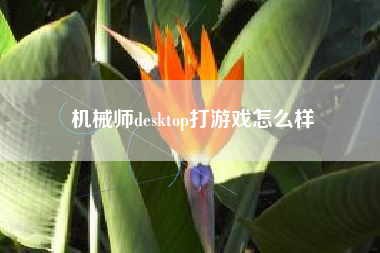 机械师desktop打游戏怎么样