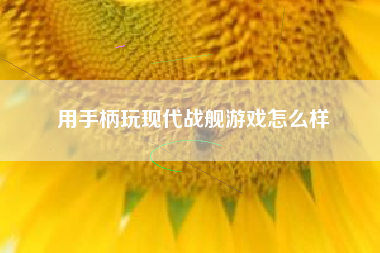 用手柄玩现代战舰游戏怎么样