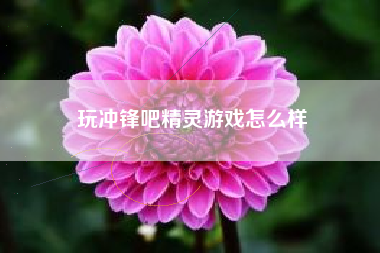 玩冲锋吧精灵游戏怎么样
