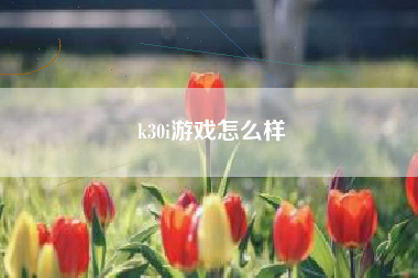 k30i游戏怎么样