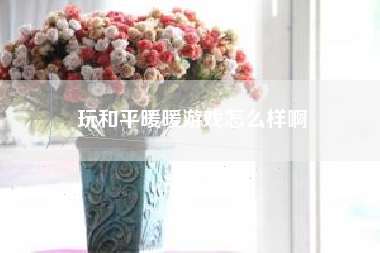 玩和平暖暖游戏怎么样啊