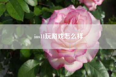 ios11玩游戏怎么样