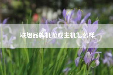 联想品牌机游戏主机怎么样