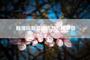 触漫玩刺激游戏怎么样下载
