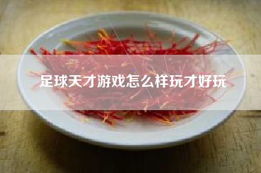 足球天才游戏怎么样玩才好玩