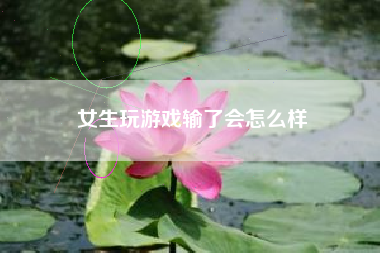 女生玩游戏输了会怎么样