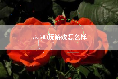 vivoy83玩游戏怎么样