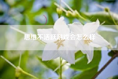 思维不活跃游戏会怎么样
