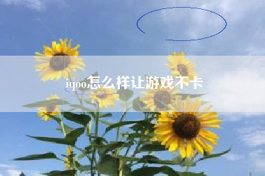 iqoo怎么样让游戏不卡