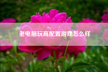 老电脑玩高配置游戏怎么样