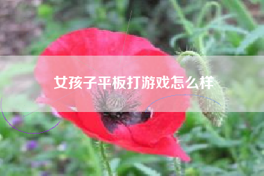 女孩子平板打游戏怎么样