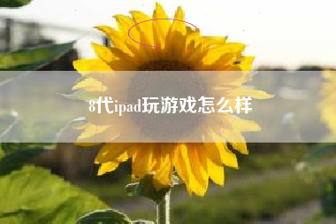 8代ipad玩游戏怎么样